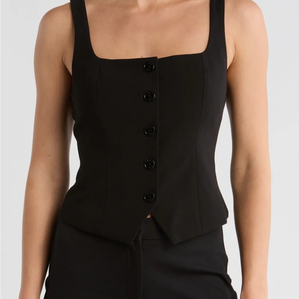 DKNY Black Vest